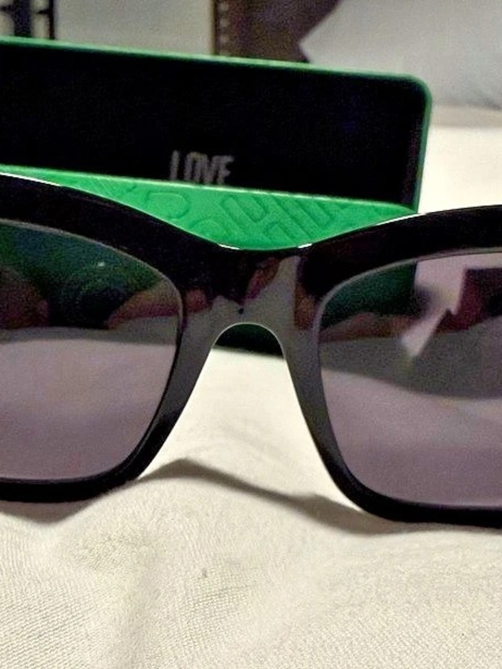 Love Moschino MOL057/S Black Sunglasses